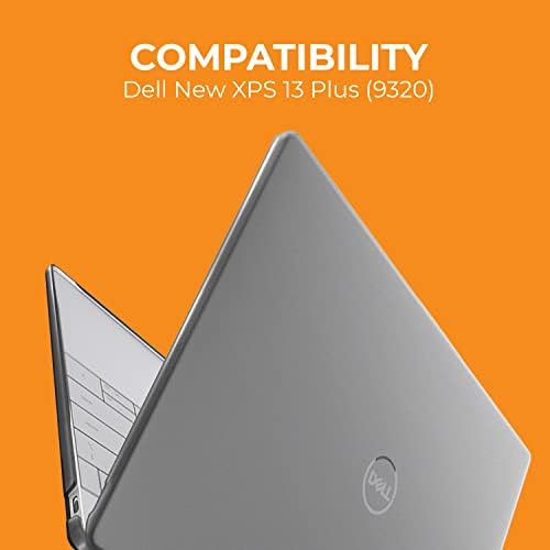 Gumicukor ProTech Esetben a Dell Új XPS 13 Plusz 9320 Laptop - Vékony, Könnyű Eset Energia Elmozdulás Védelem, Nem csúszós, Gumi Lábai pedig