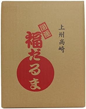 高崎だるま Takasaki Daruma HKDM-21-RE-11 Vörös, No. 21, 27.6 x 26.4 x 29.5 cm (70 x 67 x 75 cm-es), Belső Biztonsági Takamori Cég Szerencse