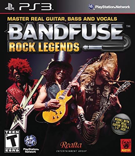 Squier Bullet a BandFuse: Rock Legendák Sarkvidéki Fehér PS3