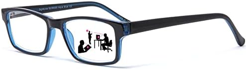 Látszik, Multifokális, Progresszív Olvasó Szemüveg a Férfiak, mind a Nők Szűk, hogy Rendszeres Fit 6005