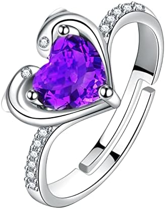 Női Gyűrű Méret 7 Természetes Gyémánt jegygyűrűt a Sterling Ezüst Tömör Arany a Nők, Lányok, Tudom, Ékszerek, Ajándék házassági