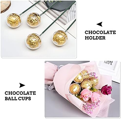 DOITOOL 10 db Doboz Csokoládé Jogosultja Mini Muffin, Cupcake, amelyben Drót Ered a Valentin-Napi Ajándék Születésnapi Esküvő