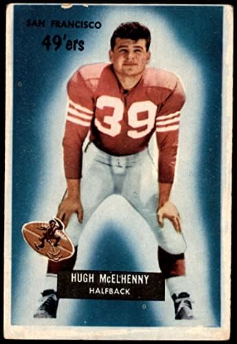 1955 Bowman 75 Hugh McElhenny San Francisco 49ers (Foci Kártya) VG 49ers Washington