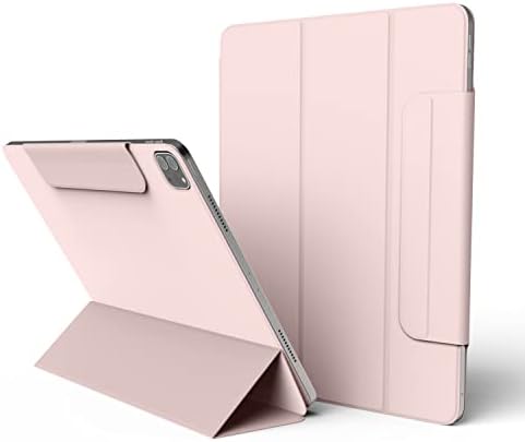 elago Okos Folio tok iPad Pro 12.9 inch 6., 5., 4. Generációs Mágneses Csattal - Kompatibilis Apple Ceruza, Okos Védő tok, Slim Kialakítás,