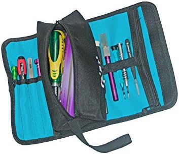 Villanyszerelő, szerszám táska, összecsukható Roll táska, szerszám tároló táska a villanyszerelés során a telepítés vagy karbantartás