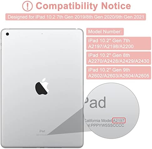 Billentyűzet tok iPad 10.2 inch 9 Generációs 2021-GOKOCO iPad 8. a Generáció 2020 Vezeték nélküli Mágneses Levehető a Billentyűzet