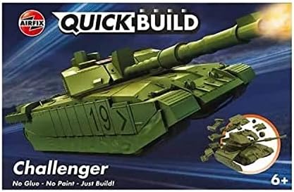Airfix Quickbuild Challenger Tartály Tégla Épület Modell Készlet