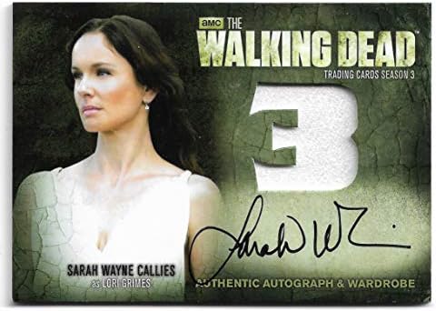 2014 Cryptozoic A Walking Dead Season 3 Rész 1 & 2 Autogramot Szekrény Komplett AM-1, AM-10
