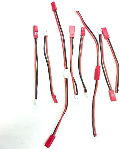 Hengfuntong-Elektronikus 10 Pár 20db Molex JST Hosszabbító Adapter Kábel Vezet 20awg 100mm RC Töltő Vezet, illetve Akkumulátor