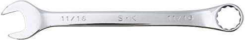 SK Eszközök USA 11/16-Es - Standard 12 Pont Chrome Kombinált Csavarkulcs - 88222