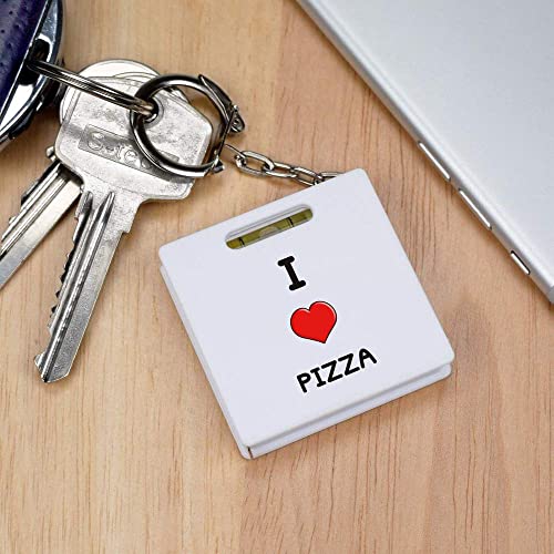 'Imádom a Pizzát' Kulcstartó mérőszalag/Szellem Szinten Eszköz (KM00026993)