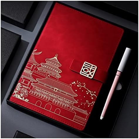 CUJUX Kínai Stílusú Notebook Kellékek, Írószer Iroda Tervező Napirend Retro Jegyzettömb
