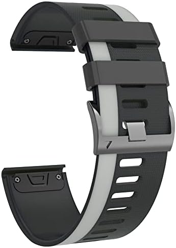 FORFC 26 22mm Quick Fit Watchband a Garmin Fenix 6X 6 Pro 5X 5 + 3 HR 935 Enduro Szíjak, Szilikon Easyfit gyorskioldó karkötő (Szín : H, Méret