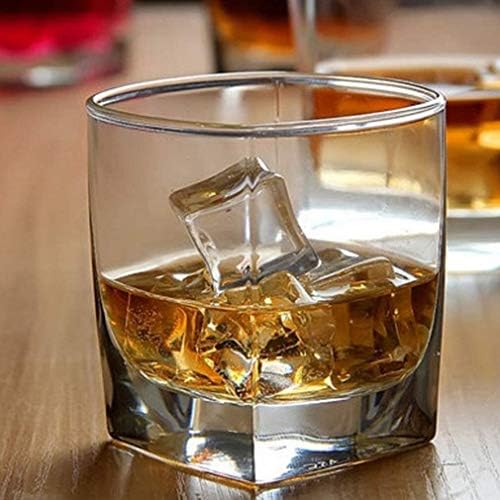 DEPILA Whisky decantador Whiskys Pohár Készlet 4, Bourbon Szemüveg Régimódi Koktélok,Szemüveg, Tökéletes Sziklák Üvegáru Ital