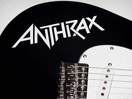 Anthrax Dedikált Gitár (SZÖVETSÉG COA) - Scott Ian, Frank Bello, Joey Belladonna, Jonathan Donais, Rob Caggiano!