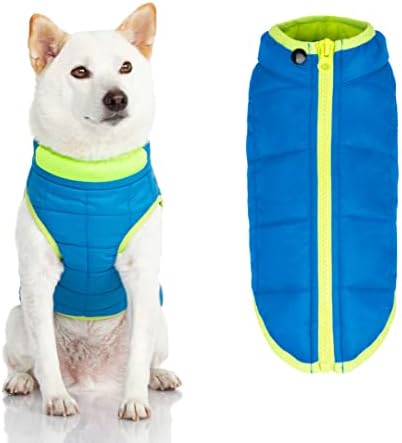 Gooby Kényelem Kabát, Meleg, Vízálló Zip Fel a Kutya Kabát - Kis-és Közepes testű Kutyáknak