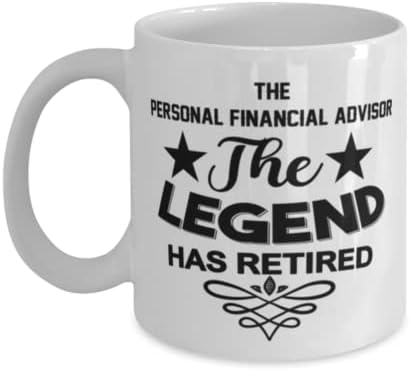 Személyes Pénzügyi Tanácsadó Bögre, A Legenda szerint Visszavonult, Újszerű, Egyedi Ajándék Ötletek, Személyes Pénzügyi Tanácsadó, Bögre Tea