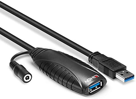 LINDY 43099 15m USB 3.0 Aktív Hosszabbító Kábel