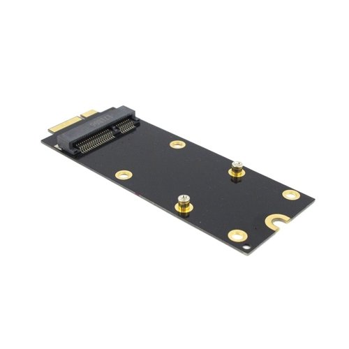 7+17 Pin mSATA SSD SATA Adapter Kártya 2012 MacBook Pro MC976 A1425 A1398