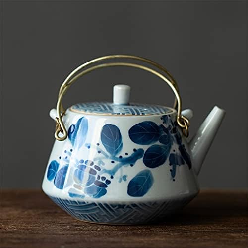 KUTDYK 190ML retro tusfestészet teáskanna kerámia teáskanna meghatározott egységes termék teáskanna vízforraló teás készlet