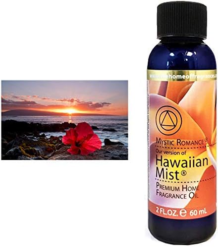 1 Hawaii Köd Illat, Aroma Terápia Olaj Haza Illat Befúvó Eldobható 2 oz