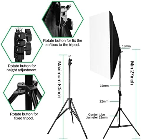 SXYLTNX Állítható 2x3M háttértámogatás, Rendszer, 25W/135W LED Esernyők Softbox Folyamatos Világítás Készlet Kamera Videó Stúdió