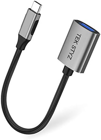 Tek Styz USB-C USB 3.0 Adapter Kompatibilis A Nokia 7.3 OTG Típus-C/PD Férfi USB 3.0 Női Converter. (5Gbps)