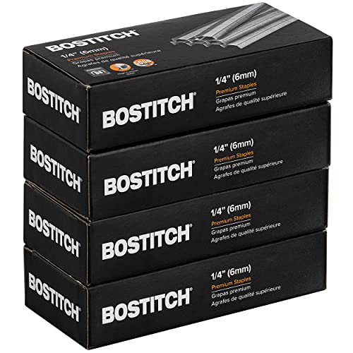 Bostitch legyen B8 Staples 1/4 Hüvelyk PowerCrown Staples - Csomag 20.000 Staples