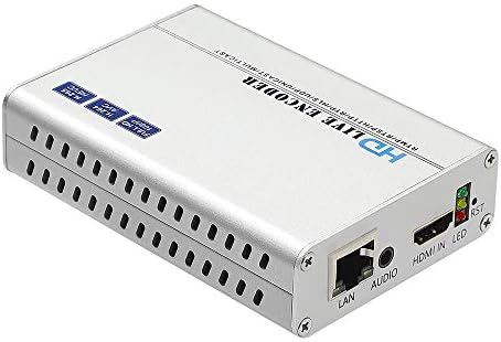 HaiweiTech HEH-101V H. 264/H. 265 CVBS VGA, HDMI, YPBPR Kódoló 1080P Élő Streaming Video Kódoló Támogatása A SRT FFMPEG VLC HTTP