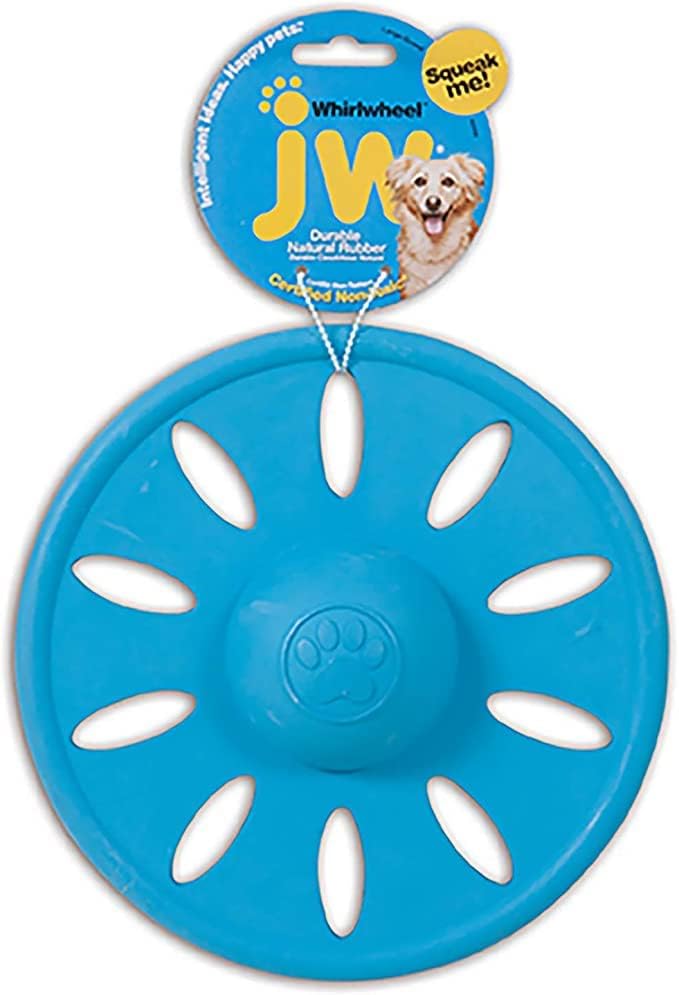 JW Pet Cég Whirlwheel Repülő Lemez Játék Kutya, Nagy, Többszínű, 209095