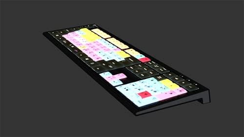 Logickeyboard Célja az Avid Pro Tools 2018-As Kompatibilis a Win 7-11 - Astra 2 Háttérvilágítású Billentyűzet LKB-PT-A2PC-USA