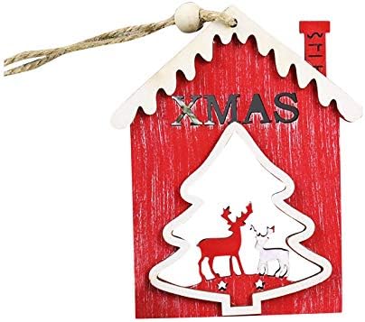Karácsony Fa Kézműves Karácsonyi Dekoráció Santa Díszek, Ajándékok Formák Dekoráció Lóg Autó Varázsa Kristály