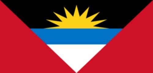TeeTreeDesigns Antigua and Barbuda Zászló Bögre