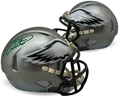 Jalen Fáj Dedikált Philadelphia Eagles Flash Aláírt Mini Sisak PSA DNS-COA - Dedikált NFL Sisak