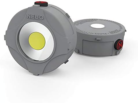 NEBO 5 Literes Összecsukható Zseblámpa Vödör: 200 Lumen Cserélhető Mágneses Korong Fény Remekül Működik, mint egy Árvíz Lámpa Spot Lámpa;