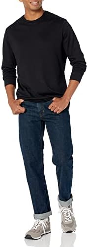 Essentials Férfi Slim-Fit Hosszú Ujjú T-Shirt