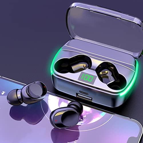 Vezeték nélküli Fülhallgató, Bluetooth 5.3 Headset, Digitális Kijelző Fülhallgató, hi-fi hangminőség Fejhallgató Hűvös, Lélegzést