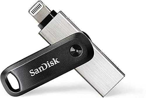 256 gb-os SanDisk iXpand pendrive-Menj, iPhone, iPad, Számítógép -, Laptop - USB 3.0 Kettős Meghajtó, Reverzibilis Villám/TypeA