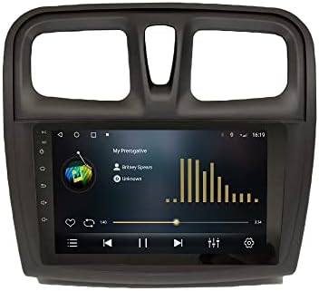 Android 10 Autoradio Autós Navigációs Sztereó Multimédia Lejátszó, GPS, Rádió, 2.5 D érintőképernyő forRenault sandero/Szimbólum 2014-2017