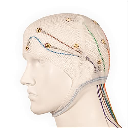 Hood nettó elektróda mellékletet | Könnyű Fejét hood nettó | az elektródák felhelyezése kábelek során EEG/PSG vizsgálatok | Méretek:
