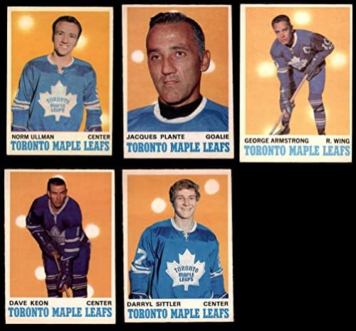1970-71 O-Pee-Chee Toronto Maple Leafs Csapat készen áll Toronto Maple Leafs (Set) VG/EX+ Maple Leafs