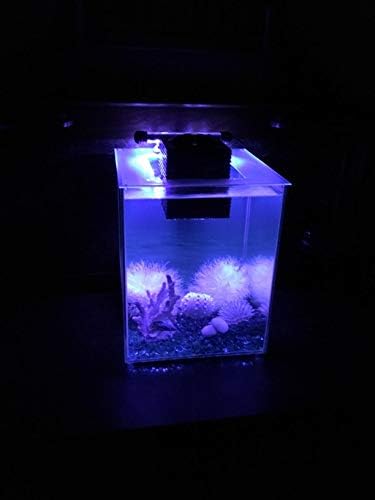 COVOART LED Akvárium Fény, 7.5 inch Színes akvárium Fény Merülő Víz alatti Kristály Üveg Led Világítás, 9 Led-ek