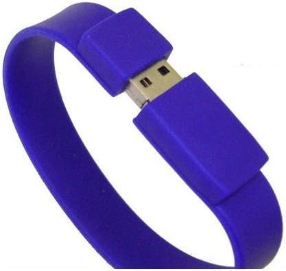 ECOMGEAR(TM)Karkötő Karkötő nagysebességű 8 gb-os USB pendrive Kék