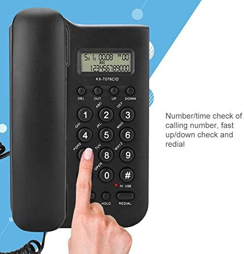 Vezetékes Telefon, Asztali, Fali Telefon, Vezetékes Vezetékes Telefonos Támogatás Újrahívás, FSK/DTMF a Bejövő, mind a Hívó lD
