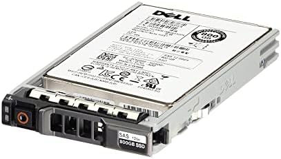 Dell 800GB 12Gbps SAS WI 2.5 MLC SSD 1680ASS204 (CW988) (Felújított)