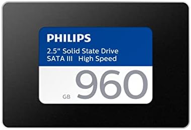 PHILIPS 960GB 2.5 SATA III Belső SSD, a szilárdtestalapú Meghajtón, Akár 550MB/s olvasási