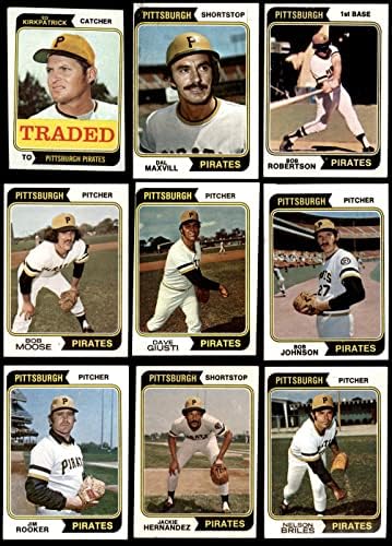 1974 Topps Pittsburgh Pirates Közelében Csapat Set Pirates (Set) EX Kalózok