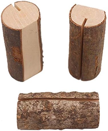 NSQFKALL Kör alakú Fa Számok Fából készült Rusztikus Kártya-tartó Állvány Birtokosai Hely Táblázat lakberendezés Szivárvány Dísz Golyókat,