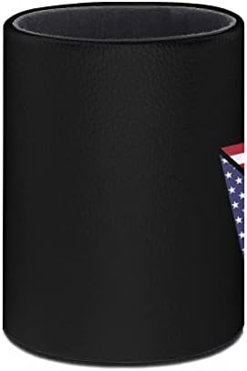 Postai Dolgozó amerikai Zászló Nyomtatott tolltartó, Ceruza Kupa Asztal Szervező Smink Kefe tartó Kupa Haza Osztályteremben Iroda