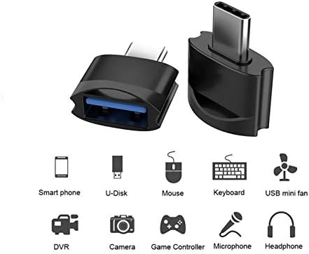 Tek Styz USB-C Női USB Férfi Adapter (2pack) Kompatibilis Az Oppo A52 az OTG a C-Típusú Töltőt. Használja a Terjeszkedés